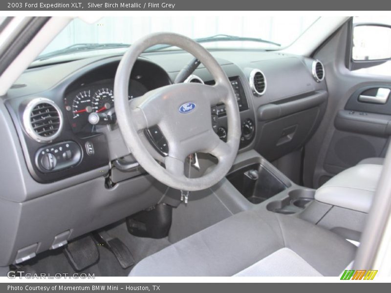 Silver Birch Metallic / Flint Grey 2003 Ford Expedition XLT