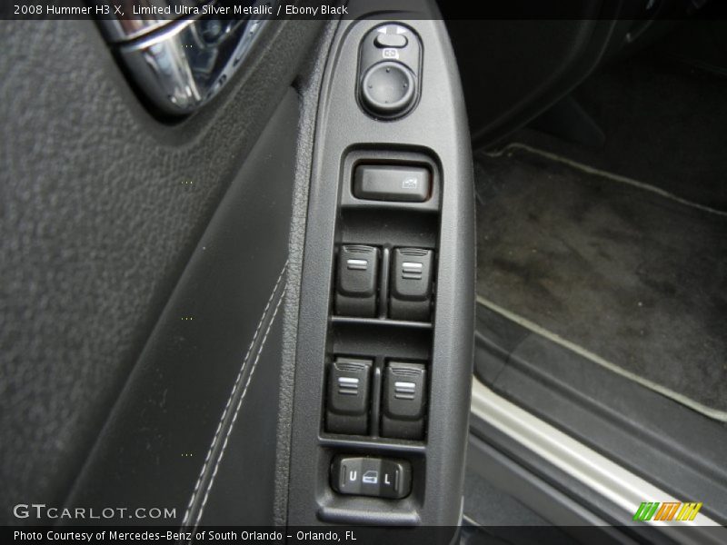 Limited Ultra Silver Metallic / Ebony Black 2008 Hummer H3 X