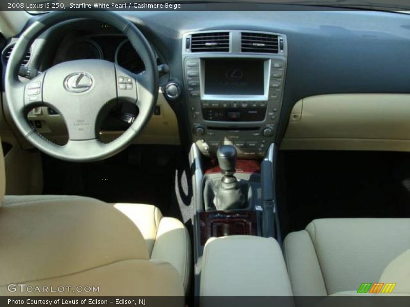 Starfire White Pearl / Cashmere Beige 2008 Lexus IS 250