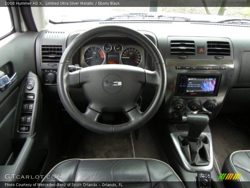 Limited Ultra Silver Metallic / Ebony Black 2008 Hummer H3 X