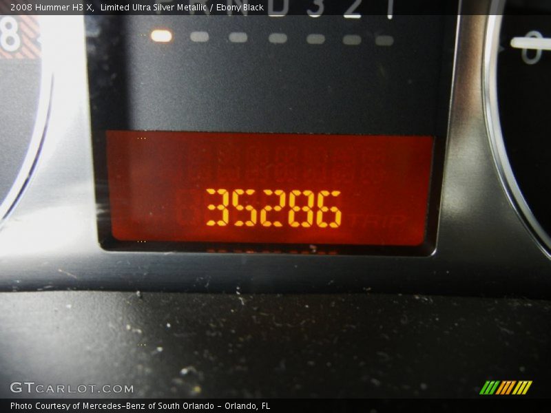 Limited Ultra Silver Metallic / Ebony Black 2008 Hummer H3 X