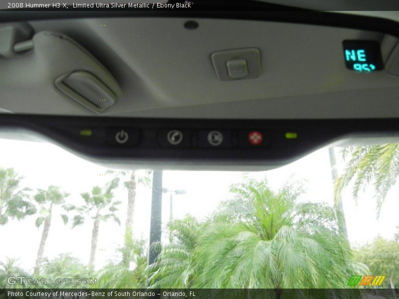 Limited Ultra Silver Metallic / Ebony Black 2008 Hummer H3 X