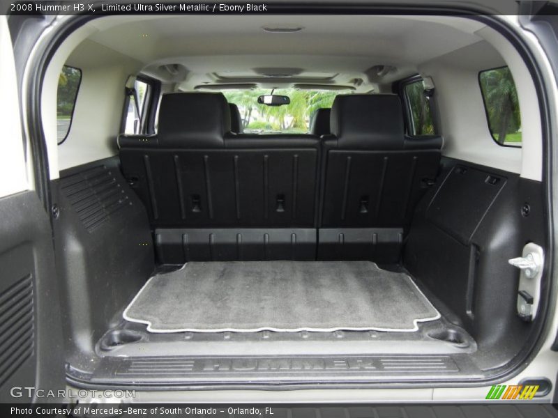 Limited Ultra Silver Metallic / Ebony Black 2008 Hummer H3 X