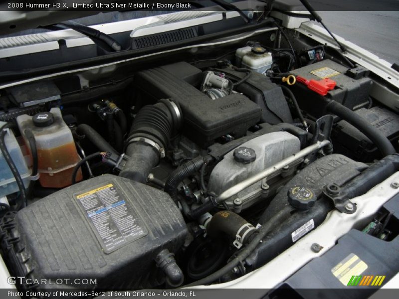 Limited Ultra Silver Metallic / Ebony Black 2008 Hummer H3 X