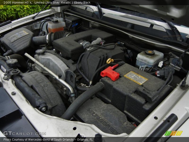 Limited Ultra Silver Metallic / Ebony Black 2008 Hummer H3 X