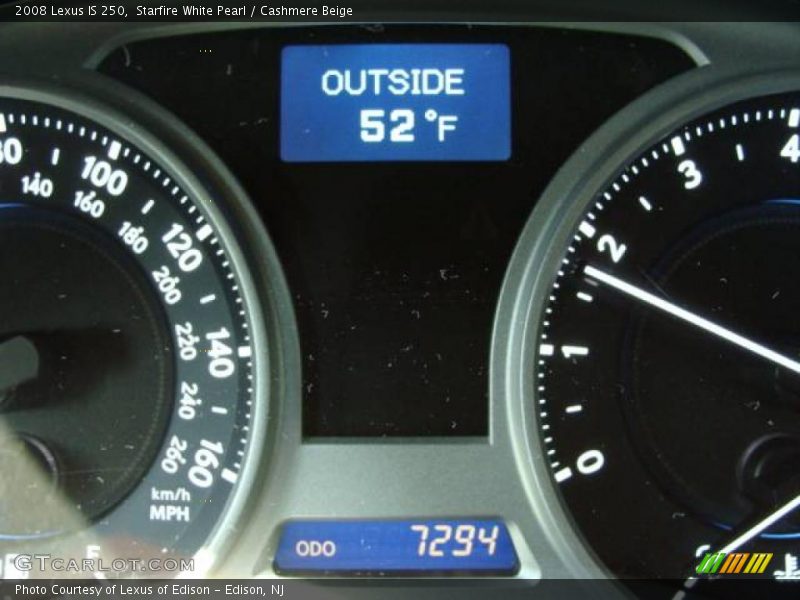 Starfire White Pearl / Cashmere Beige 2008 Lexus IS 250