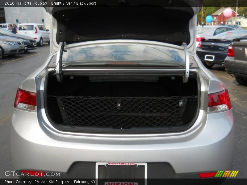 Bright Silver / Black Sport 2010 Kia Forte Koup SX