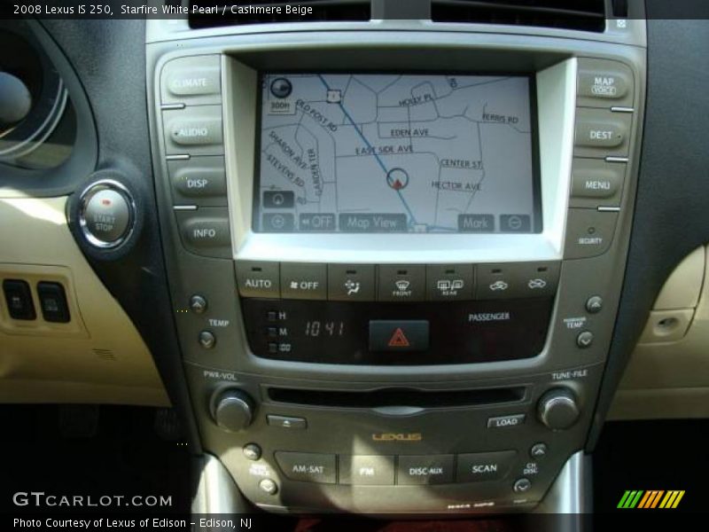 Starfire White Pearl / Cashmere Beige 2008 Lexus IS 250