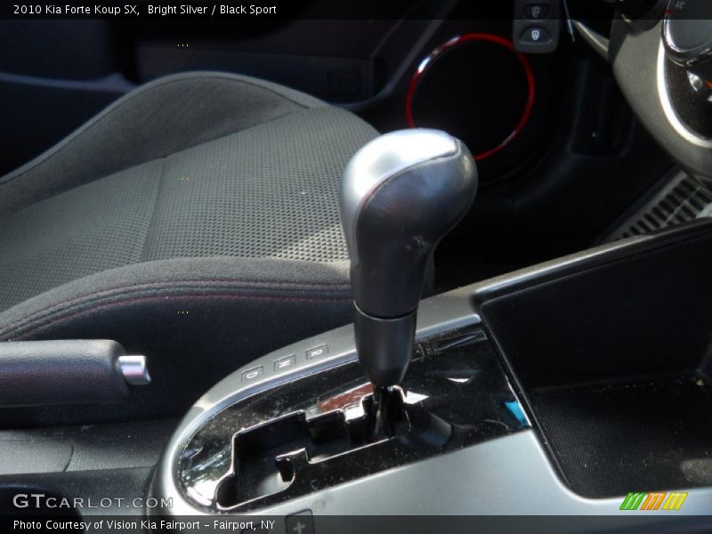 Bright Silver / Black Sport 2010 Kia Forte Koup SX