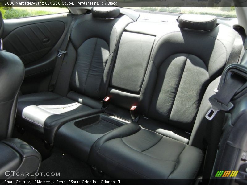 Pewter Metallic / Black 2006 Mercedes-Benz CLK 350 Coupe