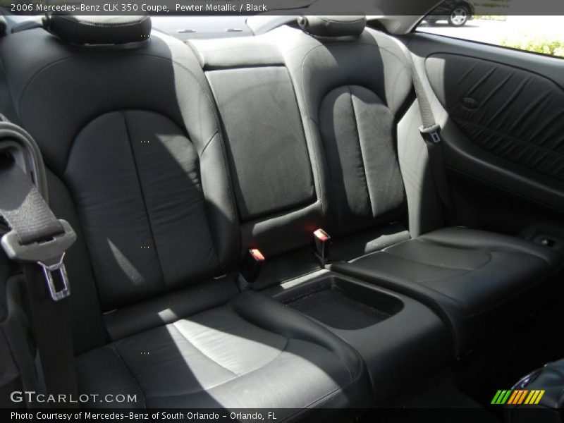 Pewter Metallic / Black 2006 Mercedes-Benz CLK 350 Coupe