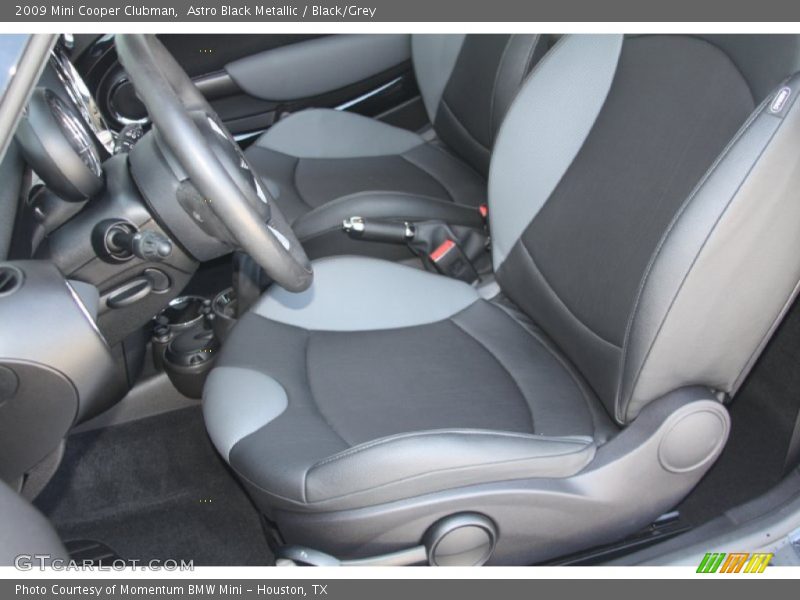 Astro Black Metallic / Black/Grey 2009 Mini Cooper Clubman