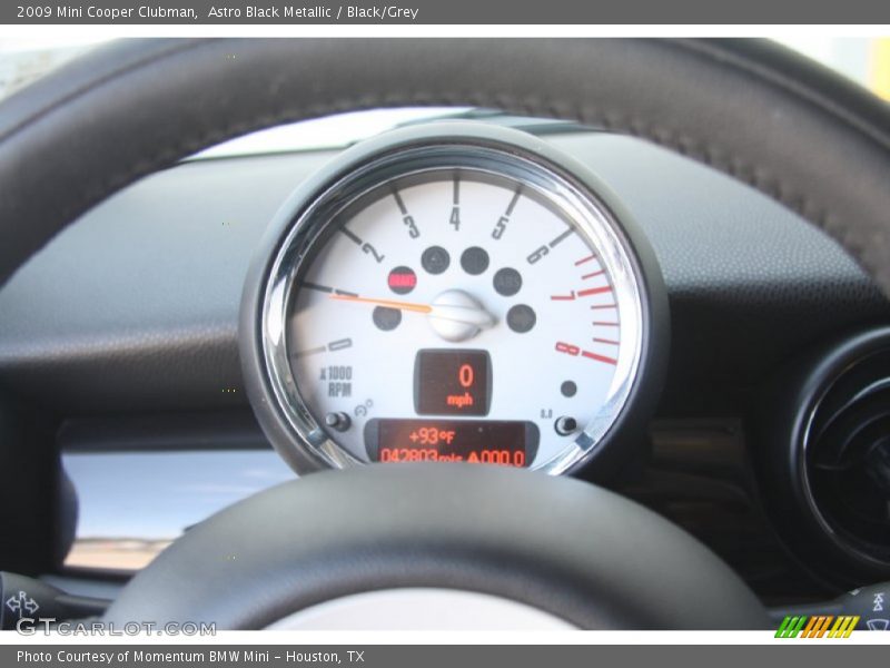 Astro Black Metallic / Black/Grey 2009 Mini Cooper Clubman