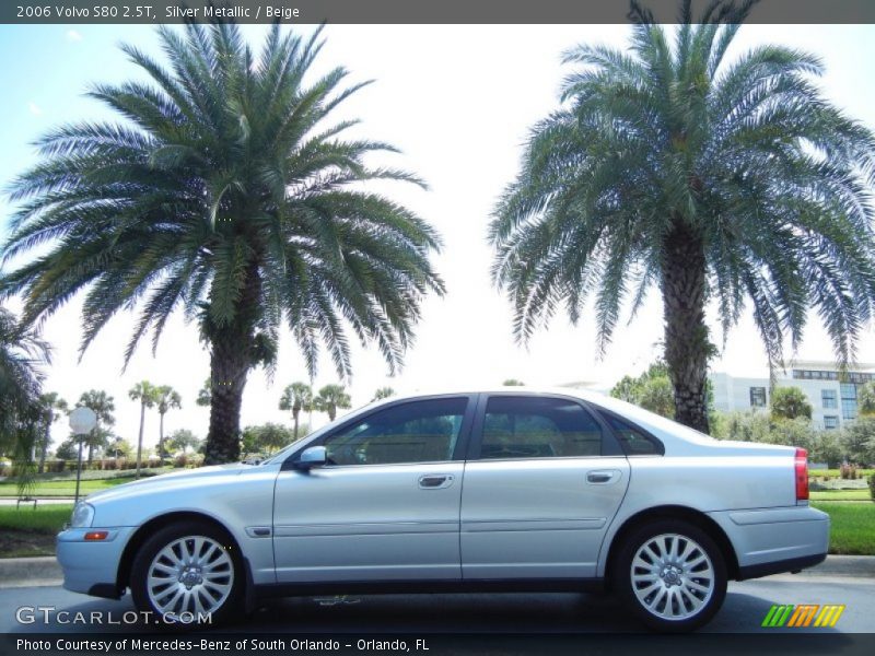  2006 S80 2.5T Silver Metallic