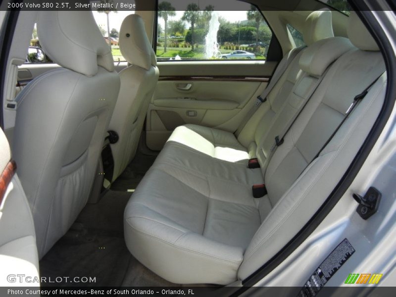 Silver Metallic / Beige 2006 Volvo S80 2.5T