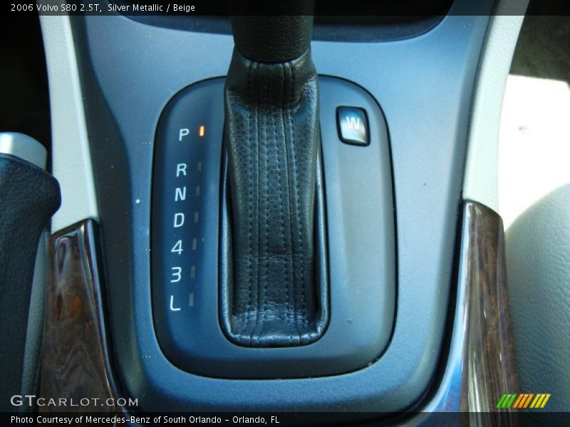  2006 S80 2.5T 5 Speed Automatic Shifter