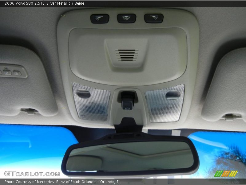 Silver Metallic / Beige 2006 Volvo S80 2.5T