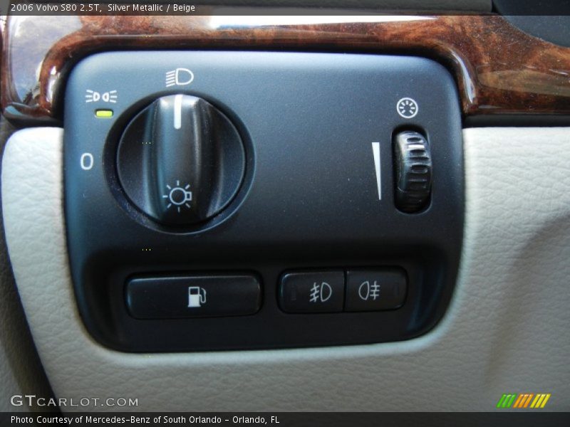 Controls of 2006 S80 2.5T