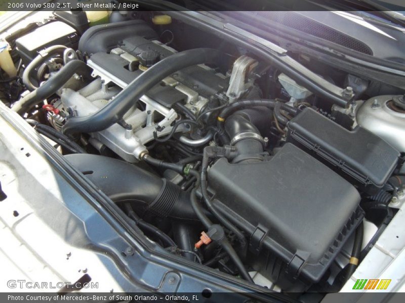 Silver Metallic / Beige 2006 Volvo S80 2.5T