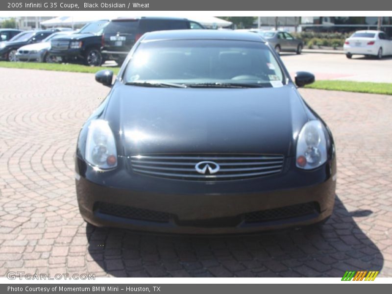 Black Obsidian / Wheat 2005 Infiniti G 35 Coupe