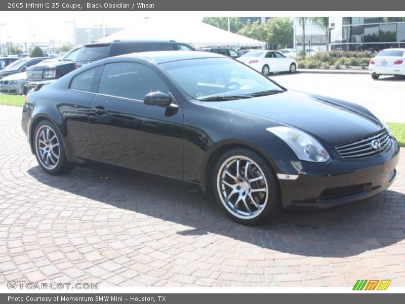 Black Obsidian / Wheat 2005 Infiniti G 35 Coupe
