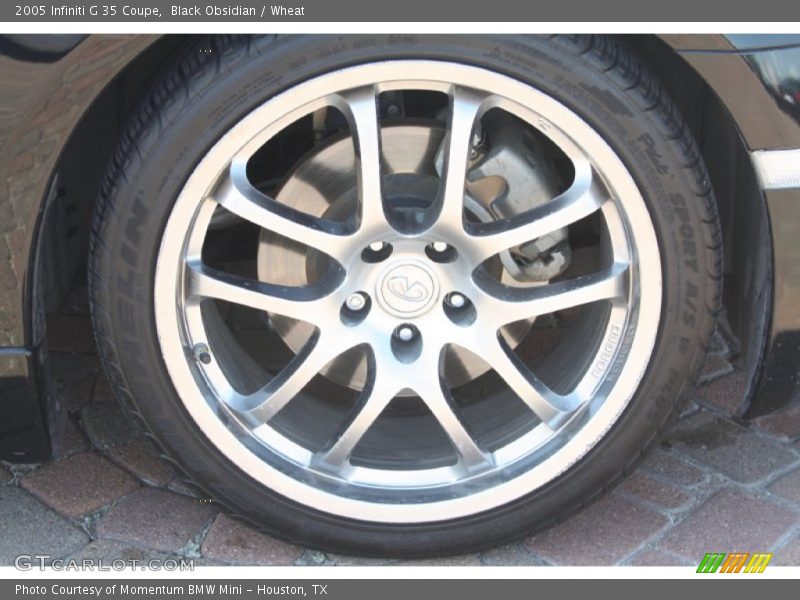 Black Obsidian / Wheat 2005 Infiniti G 35 Coupe