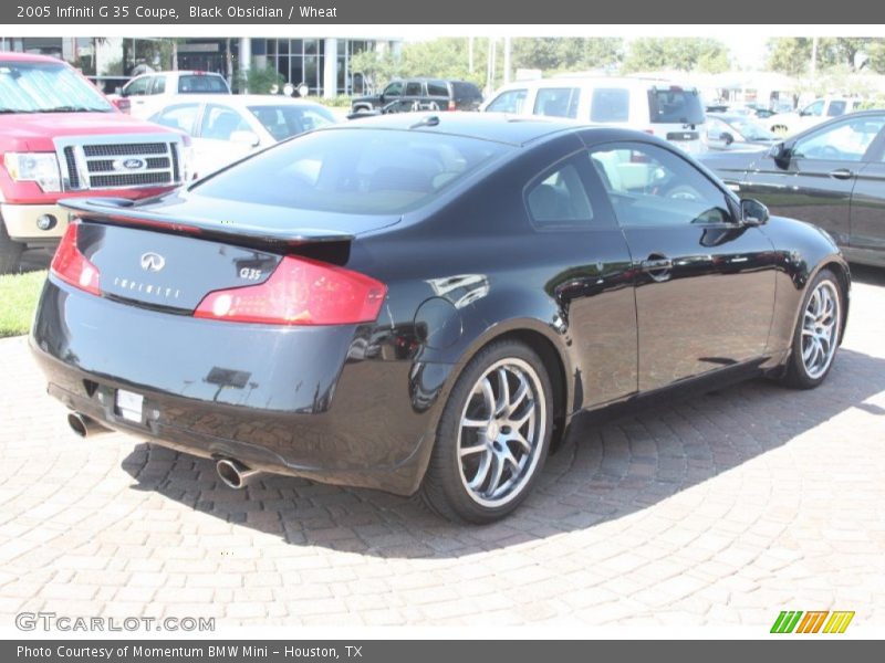 Black Obsidian / Wheat 2005 Infiniti G 35 Coupe