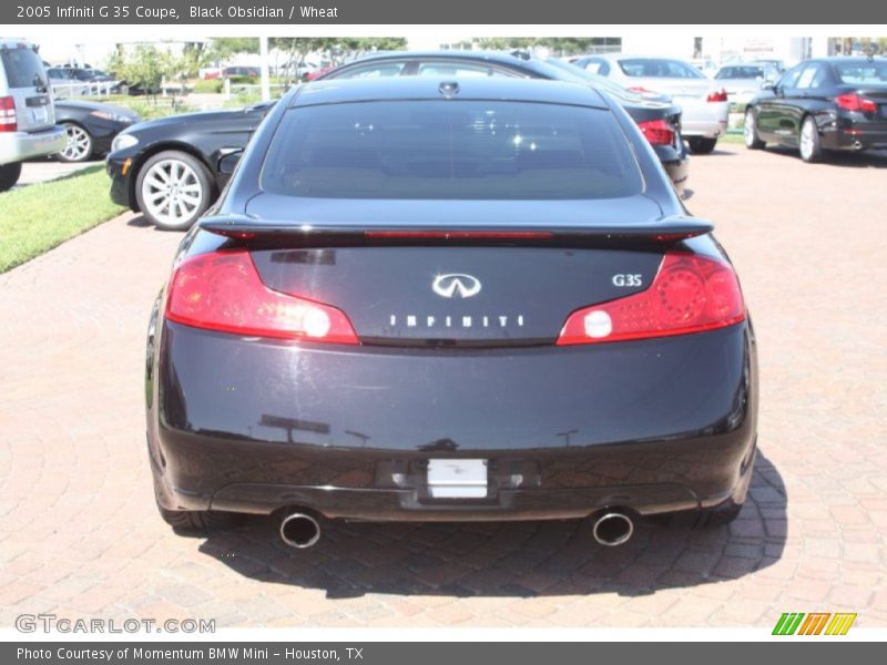 Black Obsidian / Wheat 2005 Infiniti G 35 Coupe