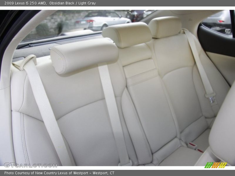 Obsidian Black / Light Gray 2009 Lexus IS 250 AWD