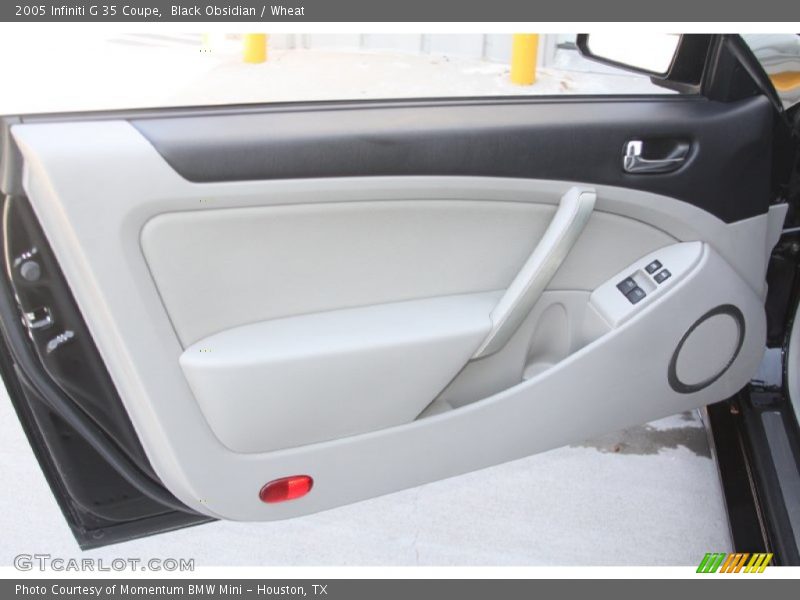 Black Obsidian / Wheat 2005 Infiniti G 35 Coupe