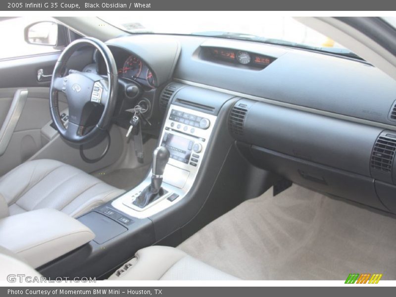 Black Obsidian / Wheat 2005 Infiniti G 35 Coupe