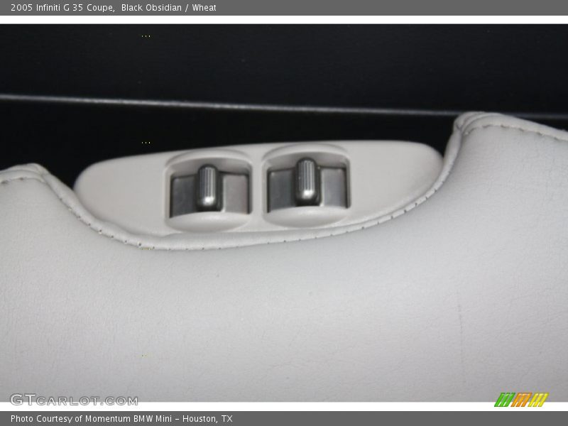 Black Obsidian / Wheat 2005 Infiniti G 35 Coupe