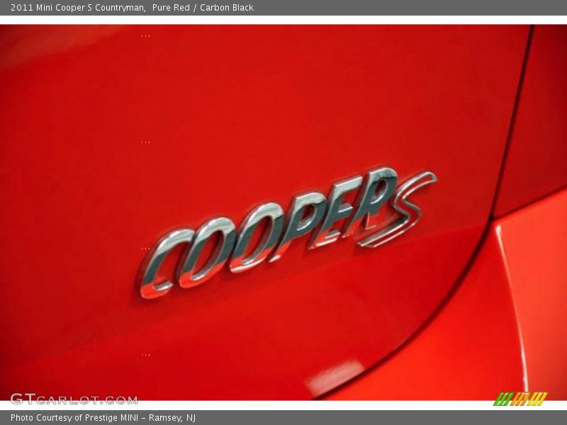 Pure Red / Carbon Black 2011 Mini Cooper S Countryman
