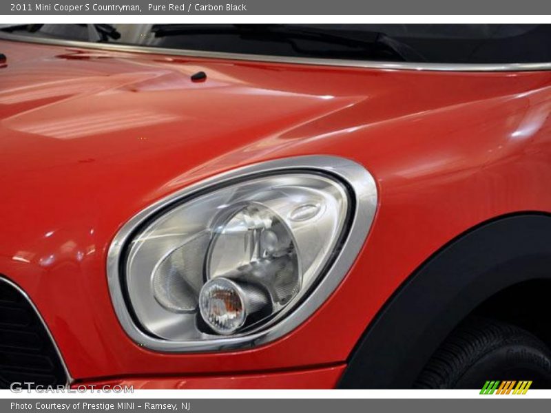 Pure Red / Carbon Black 2011 Mini Cooper S Countryman
