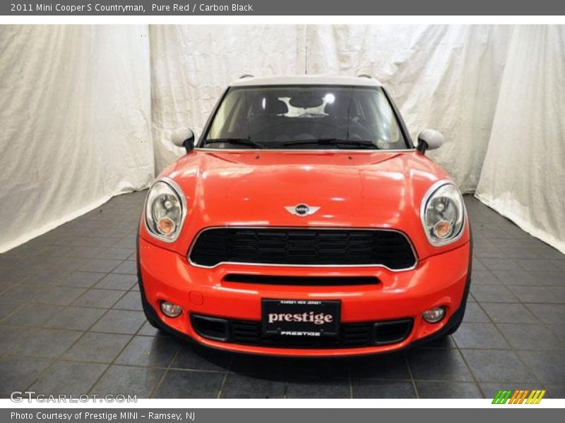 Pure Red / Carbon Black 2011 Mini Cooper S Countryman