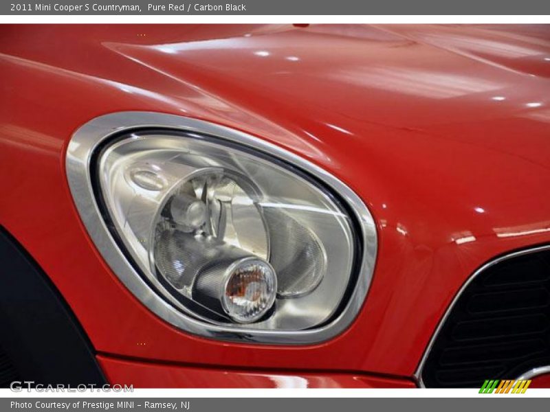 Pure Red / Carbon Black 2011 Mini Cooper S Countryman