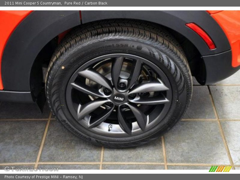 Pure Red / Carbon Black 2011 Mini Cooper S Countryman