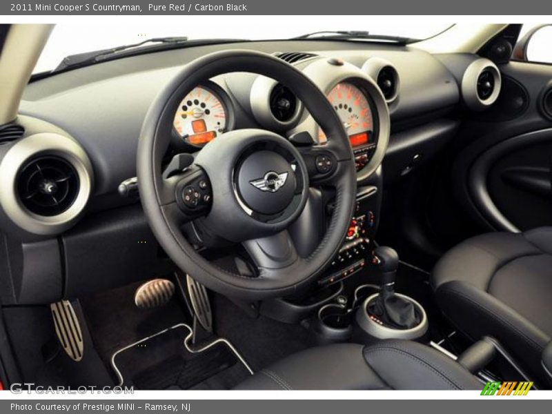 Dashboard of 2011 Cooper S Countryman