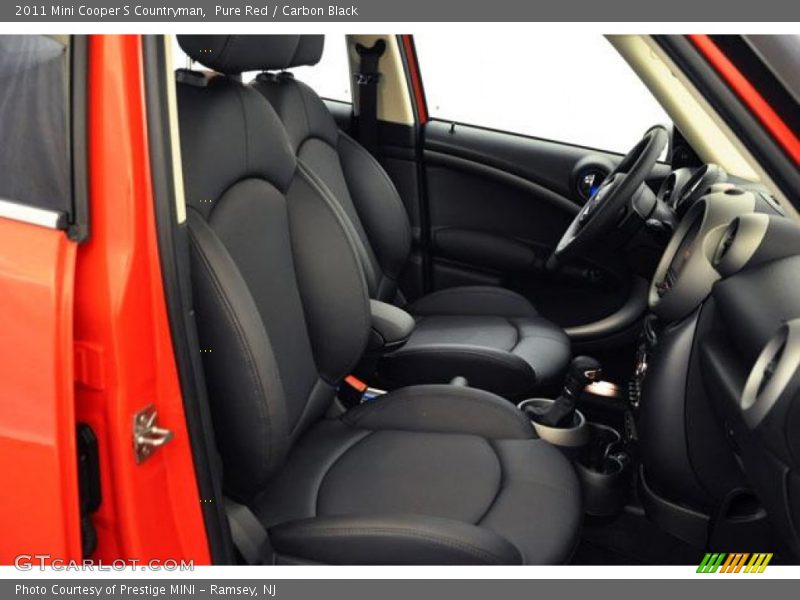  2011 Cooper S Countryman Carbon Black Interior