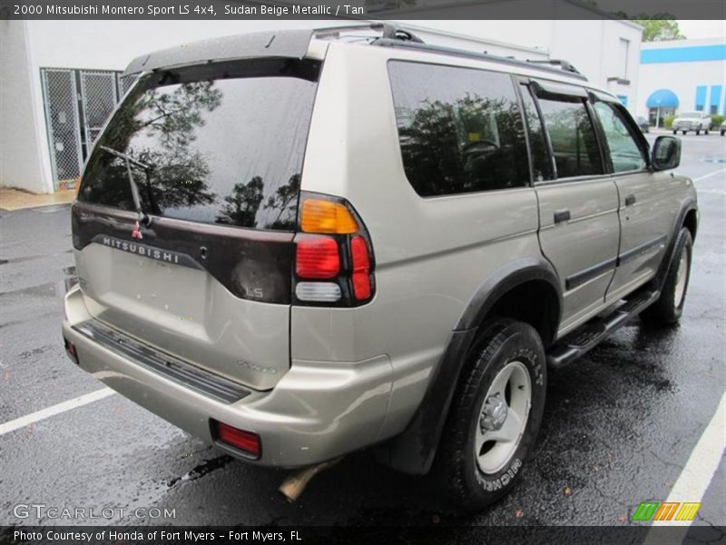 Sudan Beige Metallic / Tan 2000 Mitsubishi Montero Sport LS 4x4