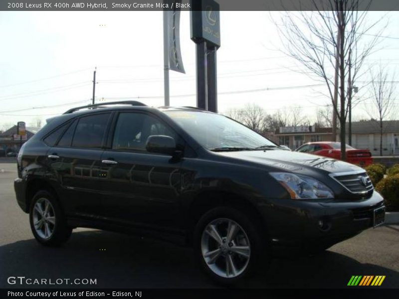 Smoky Granite Mica / Black 2008 Lexus RX 400h AWD Hybrid