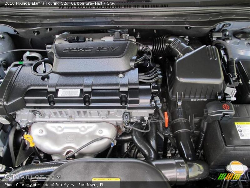  2010 Elantra Touring GLS Engine - 2.0 Liter DOHC 16-Valve CVVT 4 Cylinder