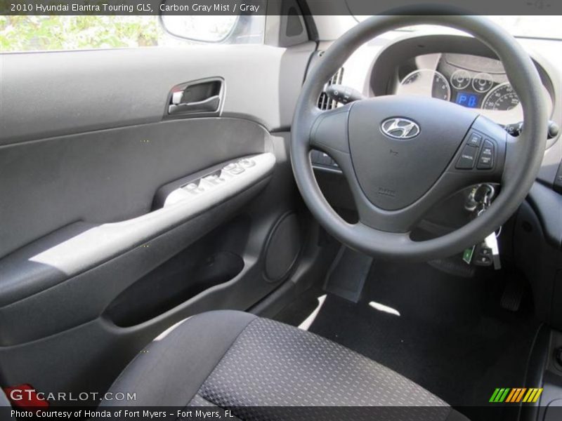  2010 Elantra Touring GLS Gray Interior