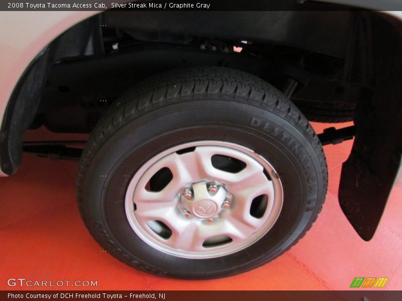 Silver Streak Mica / Graphite Gray 2008 Toyota Tacoma Access Cab