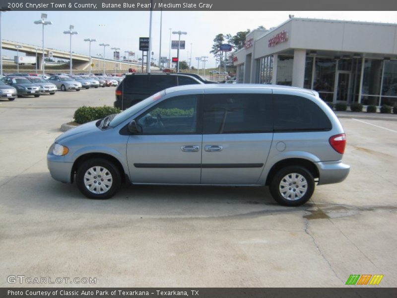Butane Blue Pearl / Medium Slate Gray 2006 Chrysler Town & Country