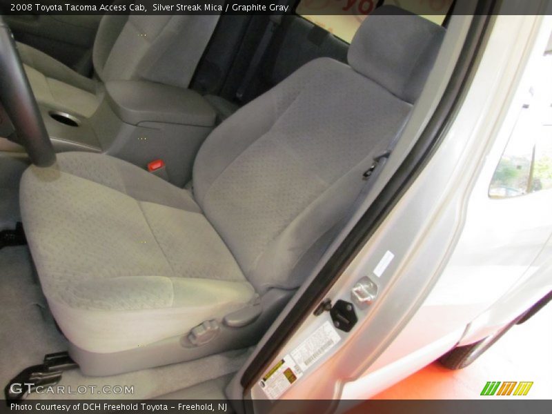 Silver Streak Mica / Graphite Gray 2008 Toyota Tacoma Access Cab