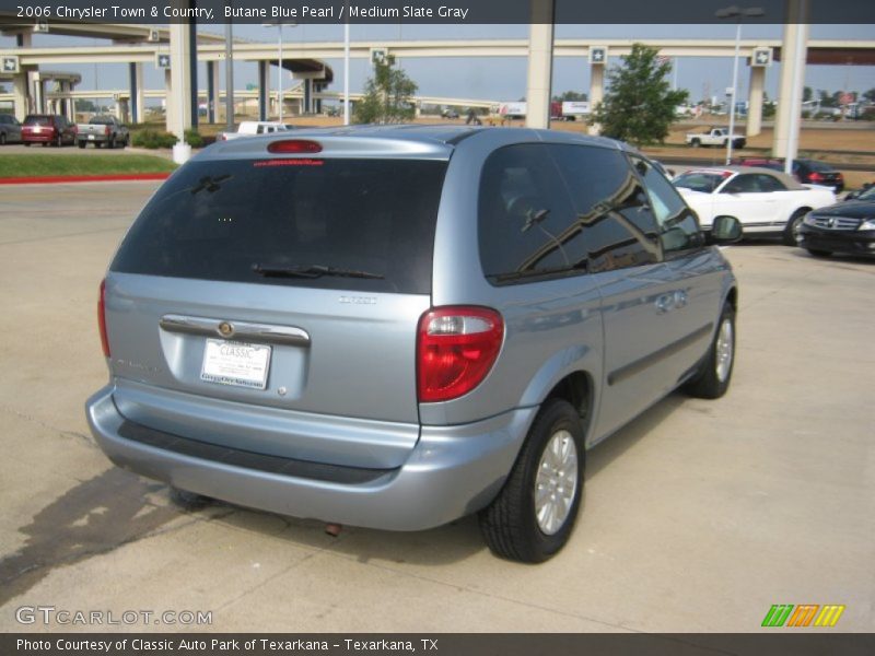Butane Blue Pearl / Medium Slate Gray 2006 Chrysler Town & Country