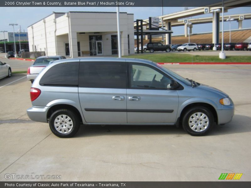 Butane Blue Pearl / Medium Slate Gray 2006 Chrysler Town & Country