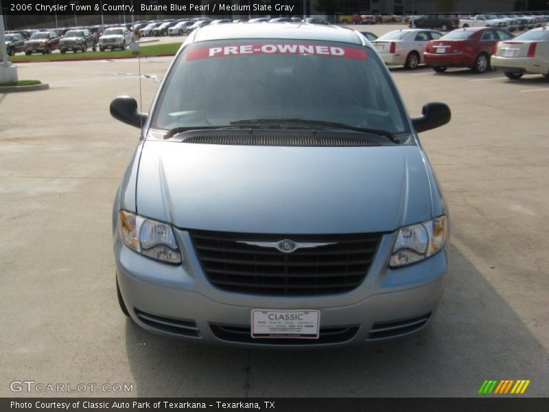 Butane Blue Pearl / Medium Slate Gray 2006 Chrysler Town & Country