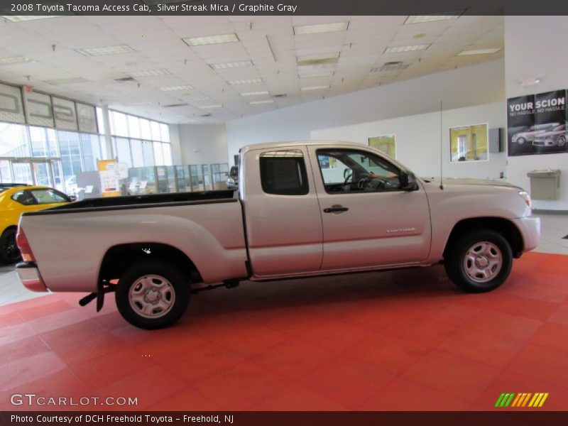 Silver Streak Mica / Graphite Gray 2008 Toyota Tacoma Access Cab